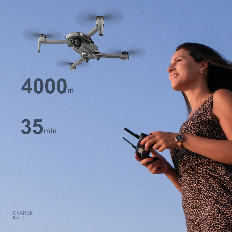 GPS Drone Folding Storage Convenient HD Camera Gimbal Aircraft - Image 3