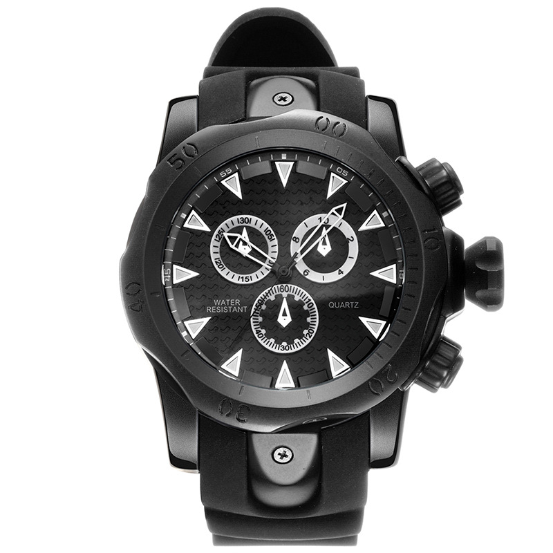 Fashionable Personality Large Dial Waterproof Quartz Watch