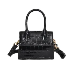 All-match Mini Western Fashion Messenger Bag - Black - View 1