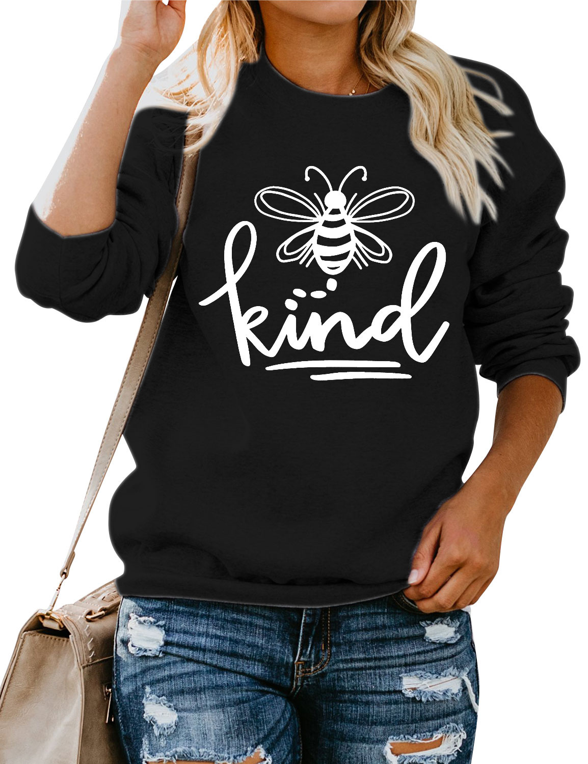 Customized Plus Size Sweater Kind Bee New