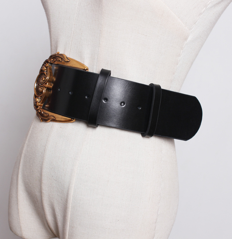 Coat Belt Women's Wide Decorative Belt Accessories