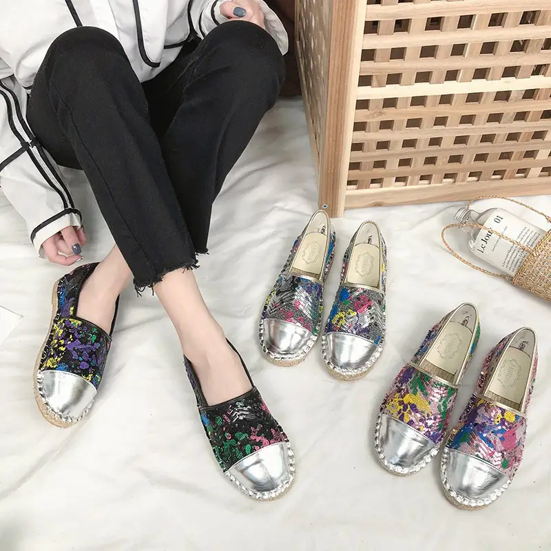 Casual Graffiti Lazy Shoes Women's Shoes