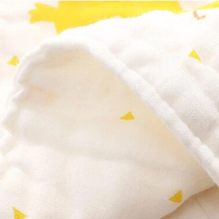 Thin Cotton Gauze Triangle Baby Saliva Towel