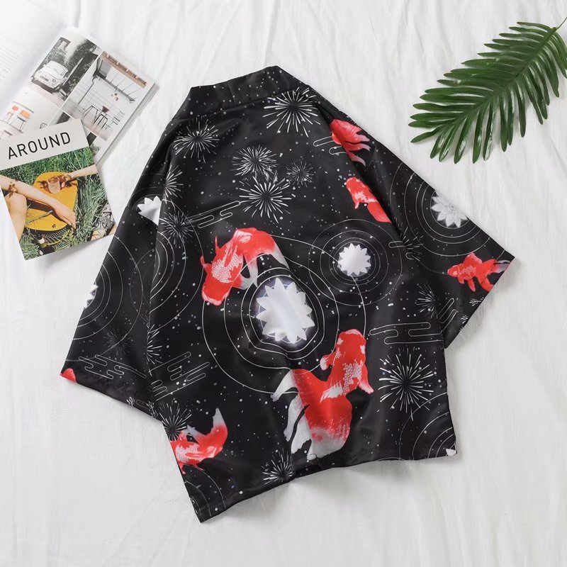 Hanfu Male Ancient Ukiyo-e Japanese Kimono