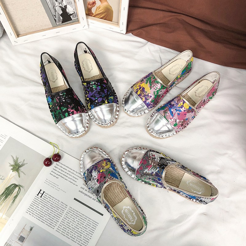 Casual Graffiti Lazy Shoes Women's Shoes