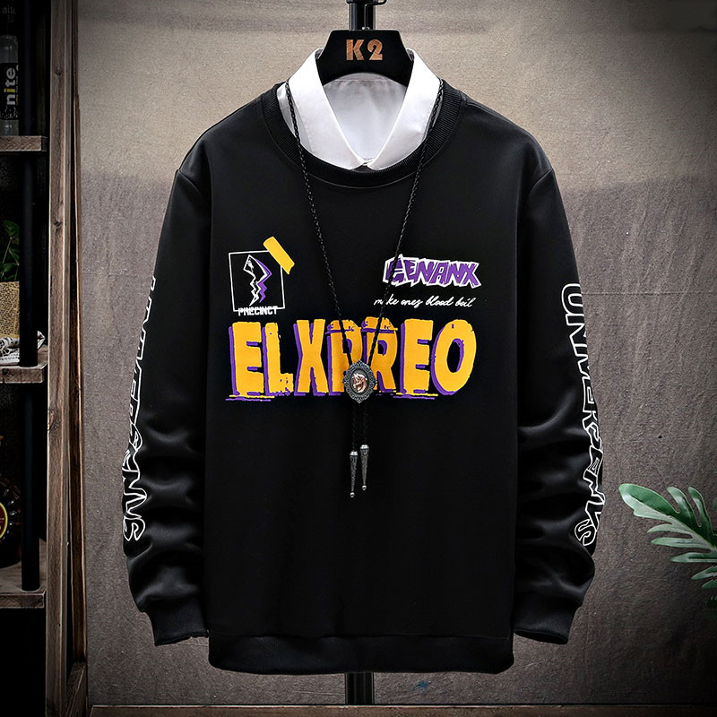 Sweatshirt Men's Hooded Loose Korean Student