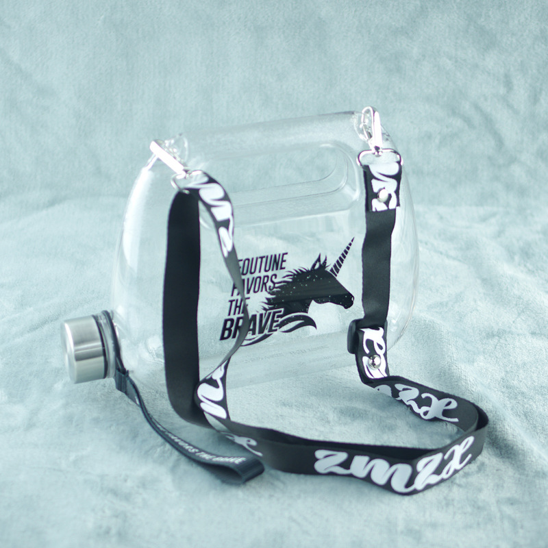 Backpack Kettle Portable Outdoor Sports Plastic Cup Transparent - Shop at LoveMi