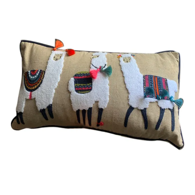 Living Room Sofa Cushion Cotton And Linen Cover Alpaca - Shop at LoveMi