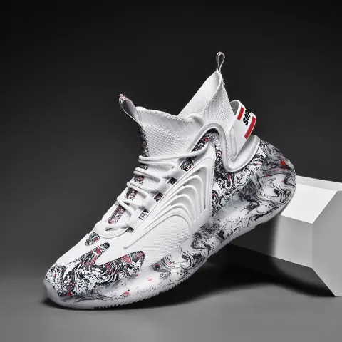 High Top Season Men's Shoes Plush Cotton Basketball