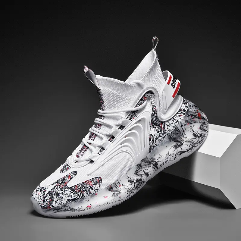 High Top Season Men's Shoes Plush Cotton Basketball