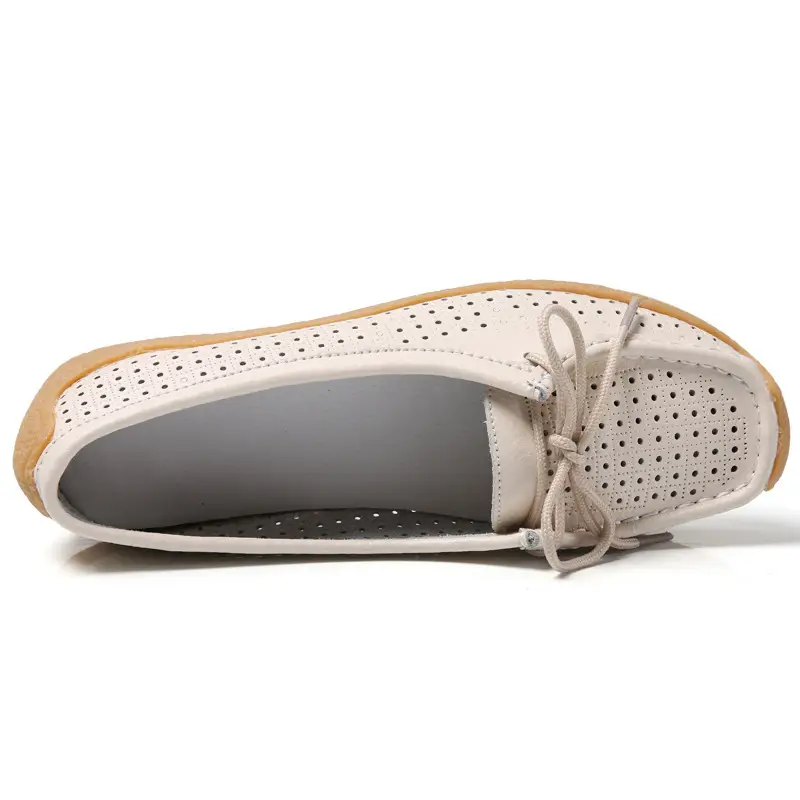 Comfortable Soft Sole Women's Shoes Hollow Flat Casual Shoes