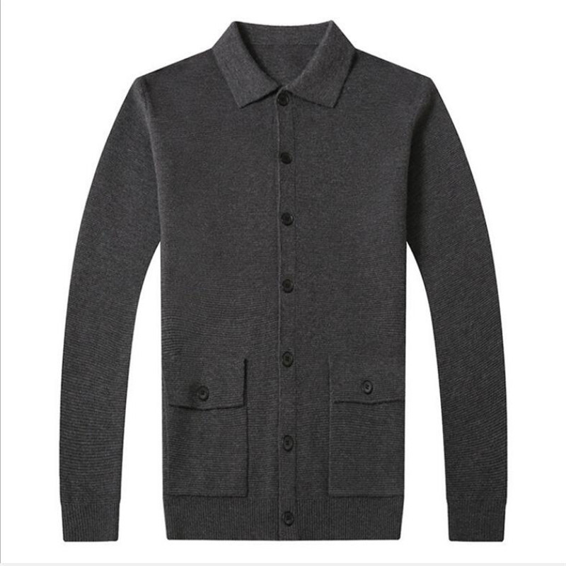 Men's Sweater Coat Autumn Sweater Collar Top
