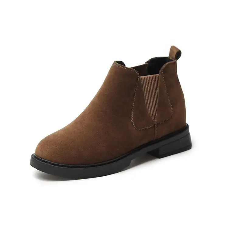 Wild students Vintage Boots Flat Ankle British Style