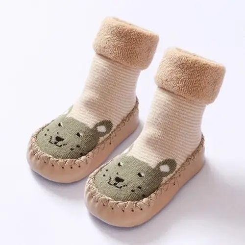 Spring and Autumn Thick Baby Soft-Soled Toddler Shoes