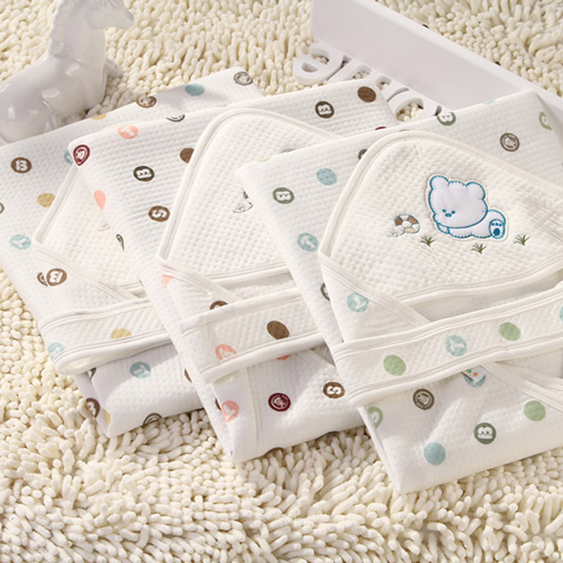 Baby Quilt Thin Cotton Blanket Wrap Swaddling — view 5