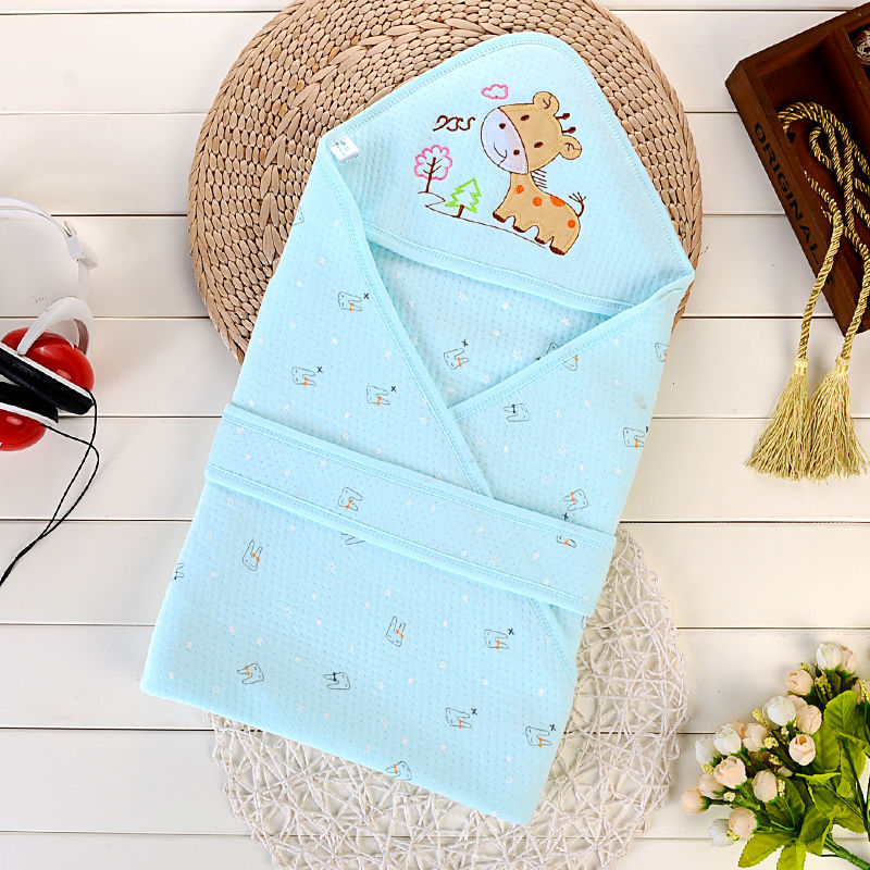 Baby Quilt Thin Cotton Blanket Wrap Swaddling — view 3