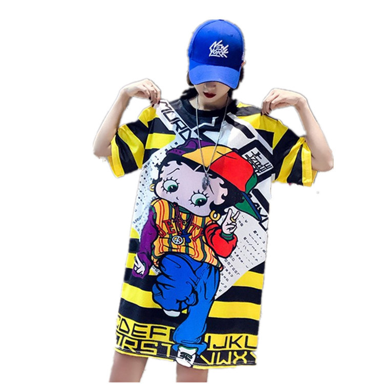 Kids Print Quick-drying Clothes Mid-length Mesh Ice Silk Casual