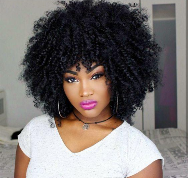 باروكة نسائية أفريقية تصميم الرأس المتفجر