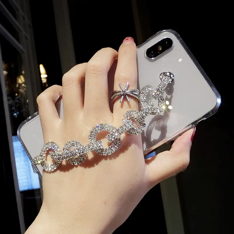 Transparent Rhinestone Bracelet