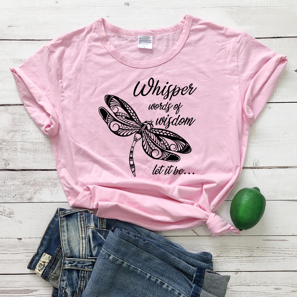 Whisper Words Of Wisdom Summer Graphic Short Sleeve
