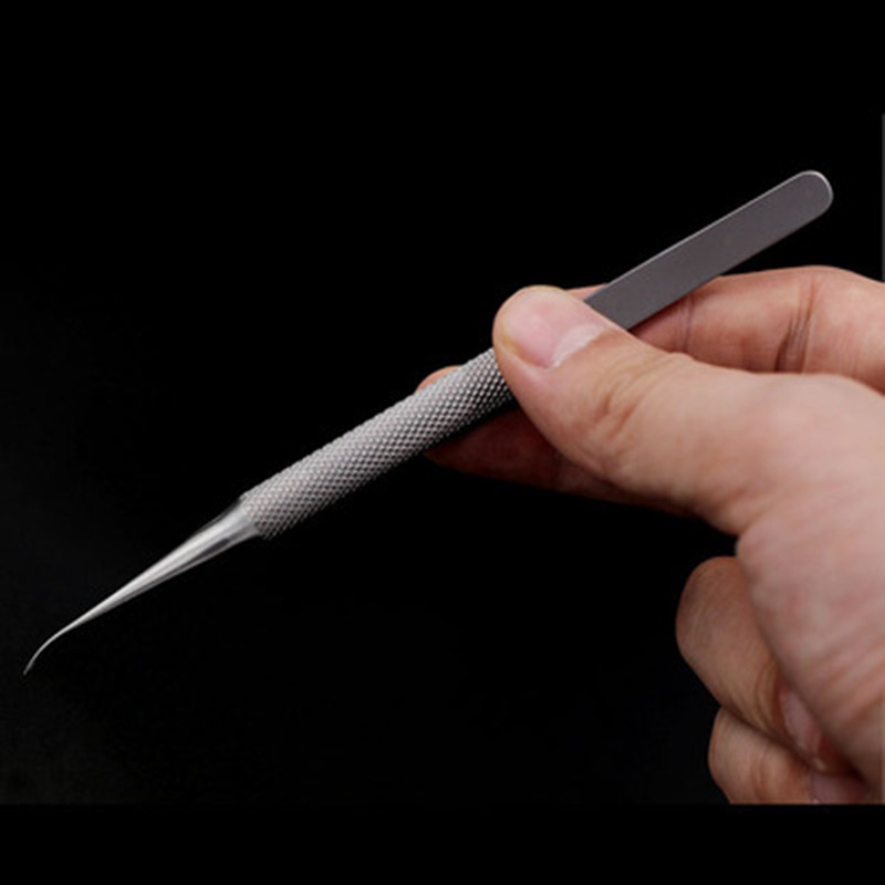 Flying Line Tweezers Titanium Alloy 0.15mm Fine Tip Tweezers