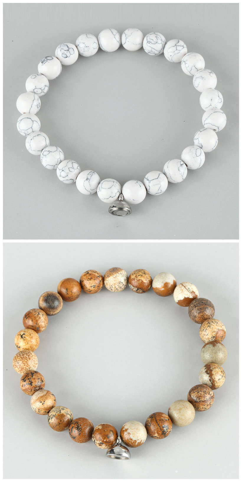 8mm natural stone bracelet