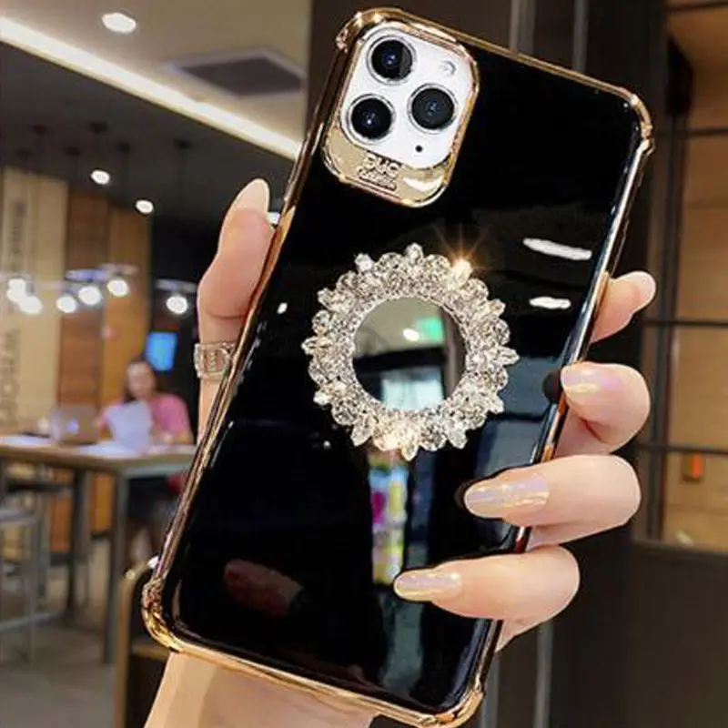 Rhinestone Mobile Phone Case Tide Brand