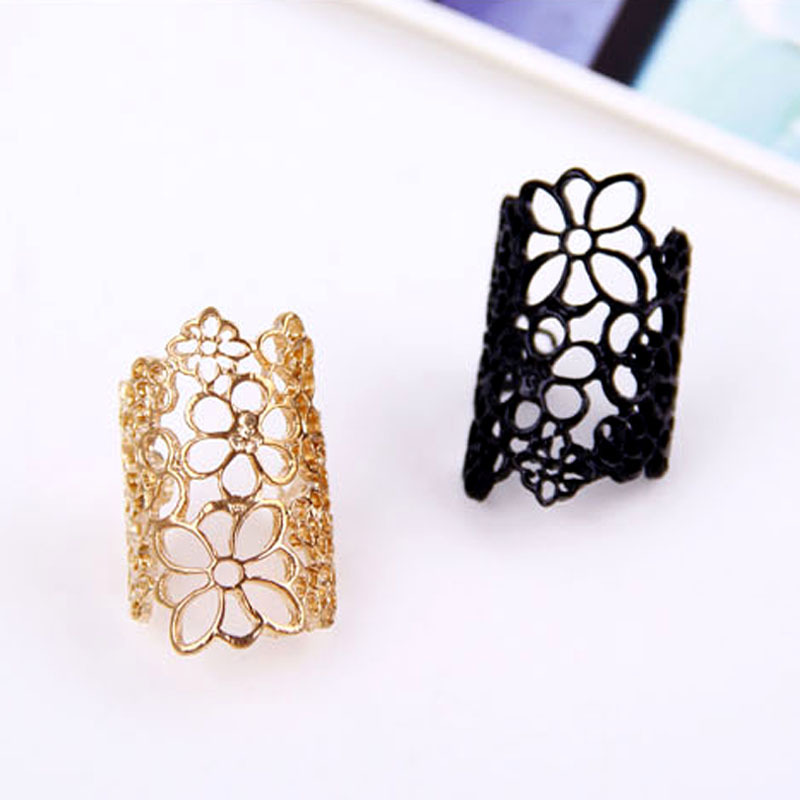 Personalized Hollow Flower Ring Is Cool And Stylish