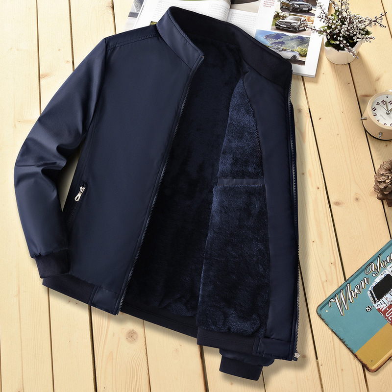 Men's Thin Jacket Fashion Casual Young Middle-Aged Men's Short Jacket Men's Top