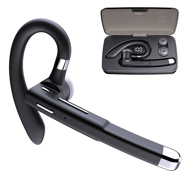 Portable Wireless Bluetooth Headset with Microphone Hanging Ear Long Standby Portable Wireless Bluetooth Headset with Microphone Hanging Ear Long Standby