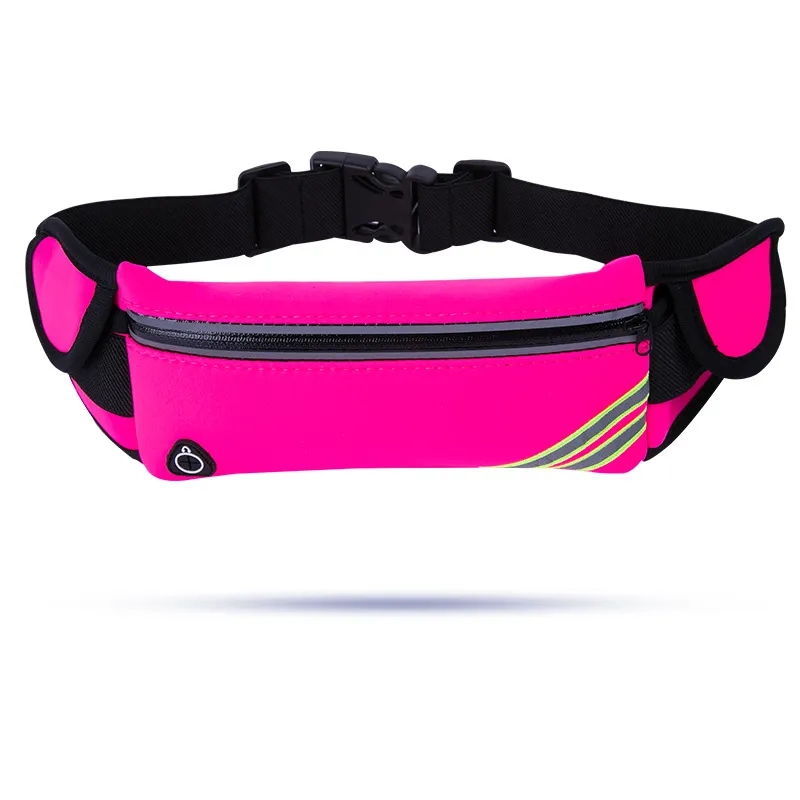 Mobile Phone Outdoor Running Exercise Sports Bag - Pink