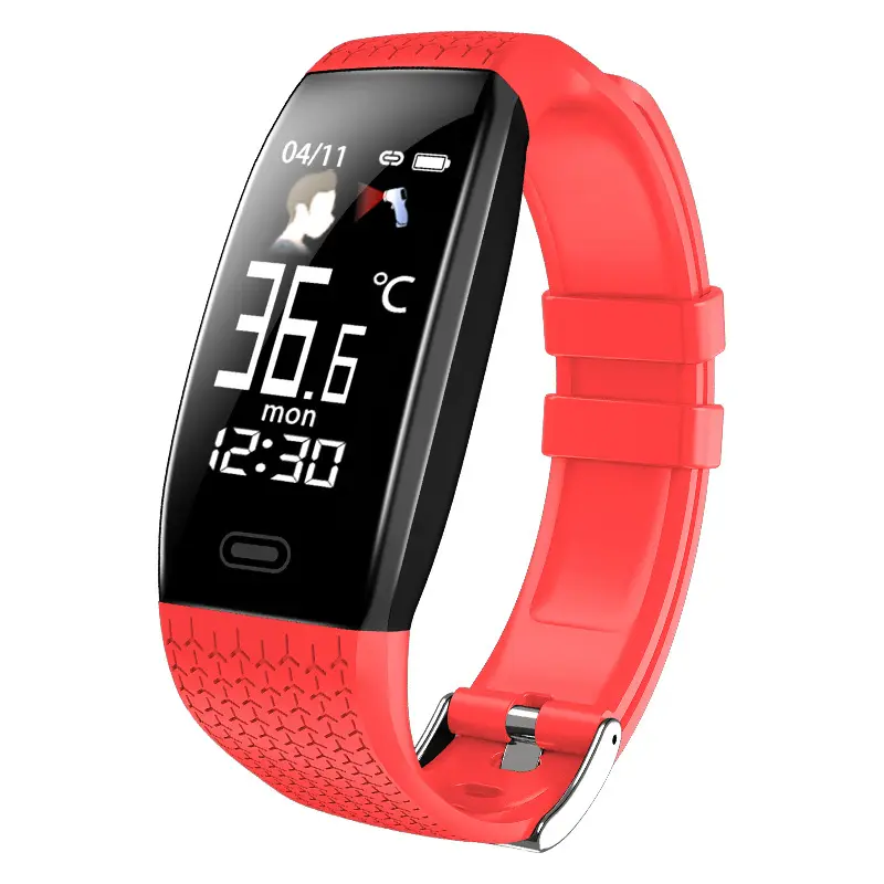 Smart Bracelet Real-time Body Temperature and Heart