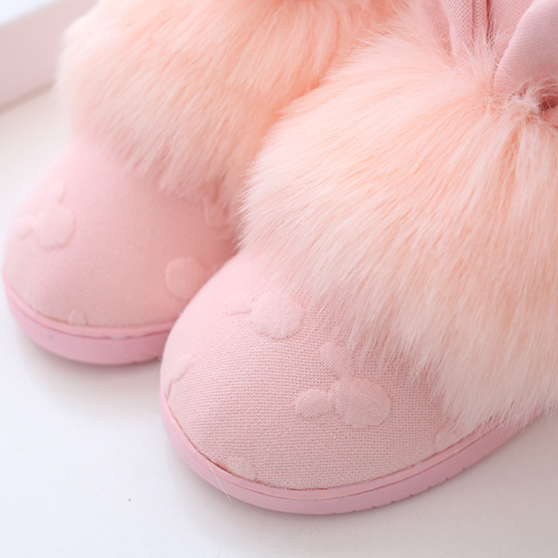 Winter High-Top Confinement Shoes Thick-Soled Large Size Plus Velvet