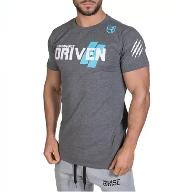Muscle Fitness Brothers Summer Men's Sports Casual T-shirt