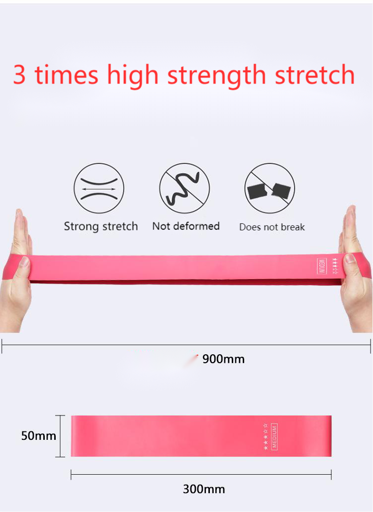 Sports Strength Training Elastic Band Elastic Ring - Image 2