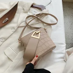 Design Of New Style Messenger Bag - Khaki - View 1