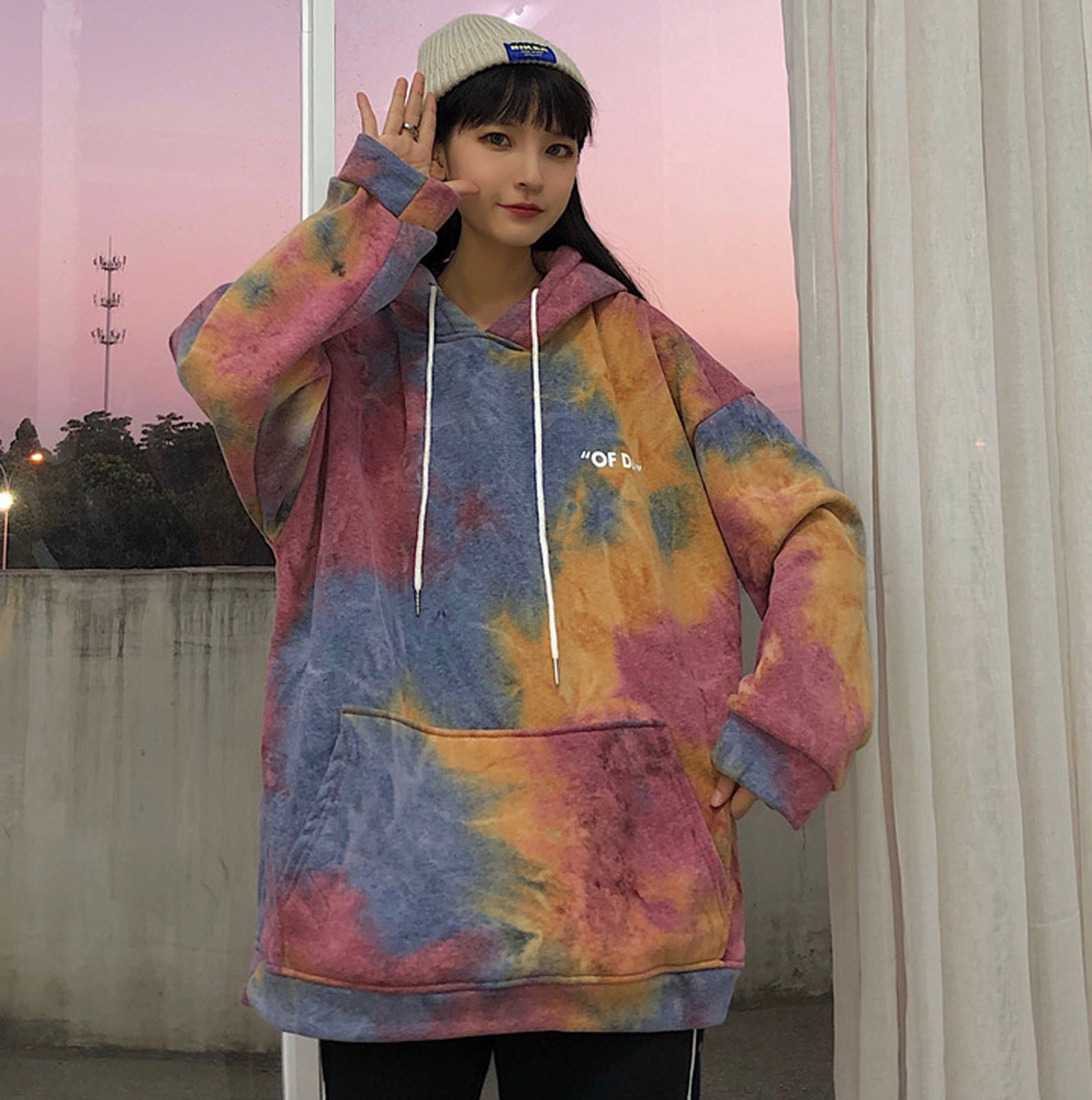 Autumn And Winter Leisure Long Sleeve Cotton Trousers Suit