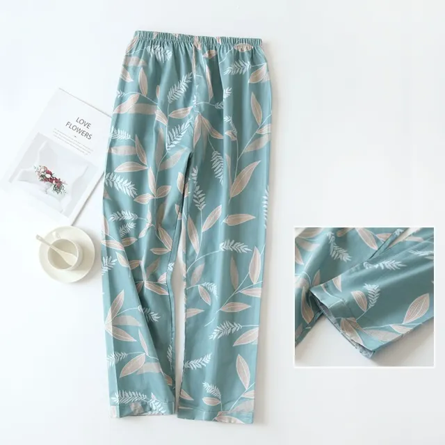 Thin Ladies Cotton Pajama Pants Woven Plus Size Home 1Style 3Xl - Shop at LoveMi
