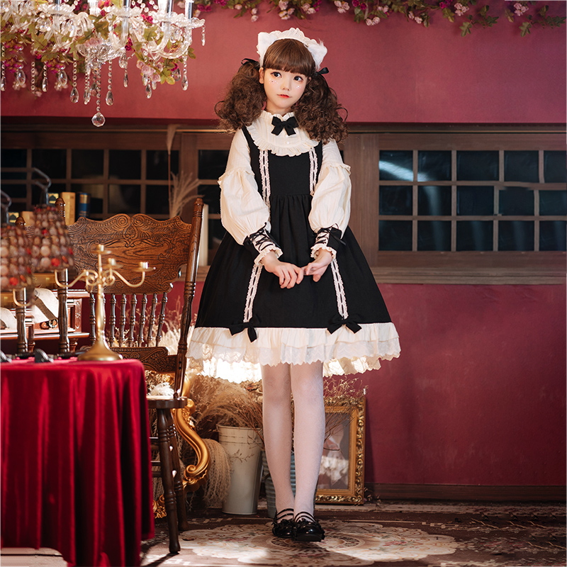Genuine Lolita Princess Lo Skirt Girl Student Lolita Full Suit