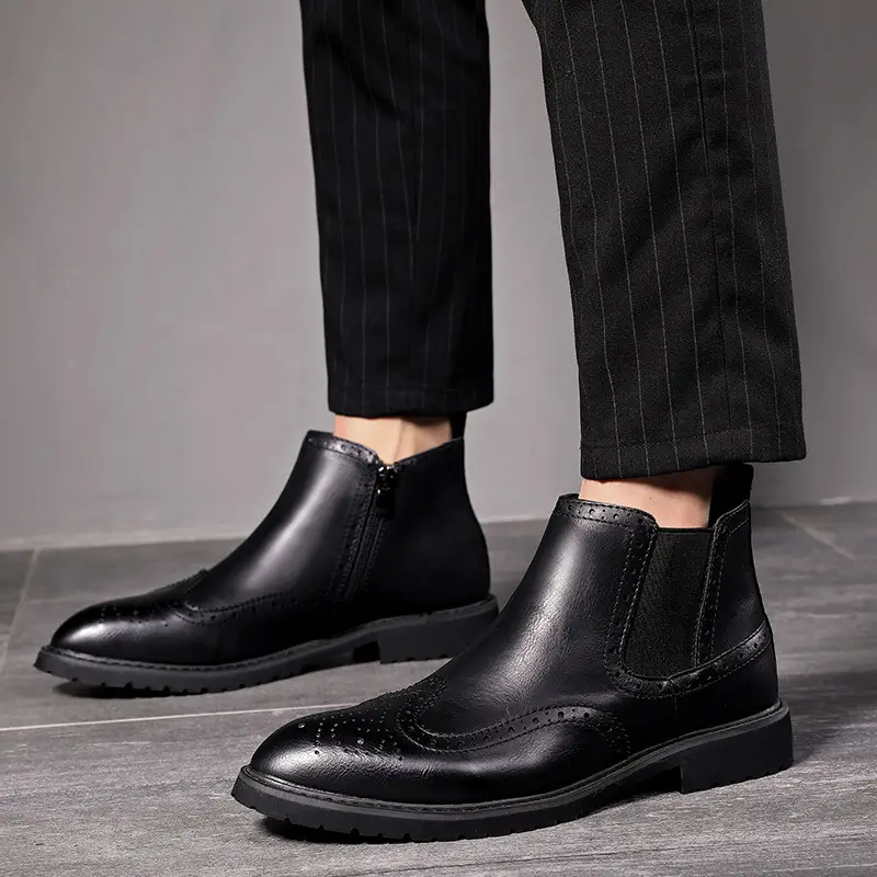 British Carved Business And Leisure Boots