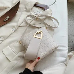 Design Of New Style Messenger Bag - White - View 1