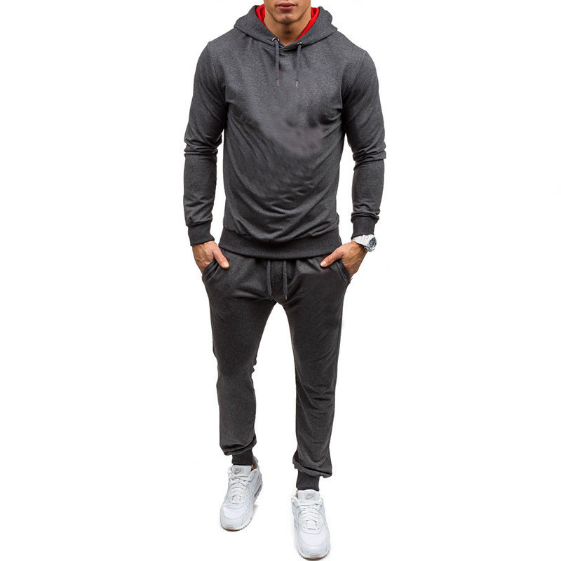 New Slim Hip-hop Sportswear Casual Hoodie Suit