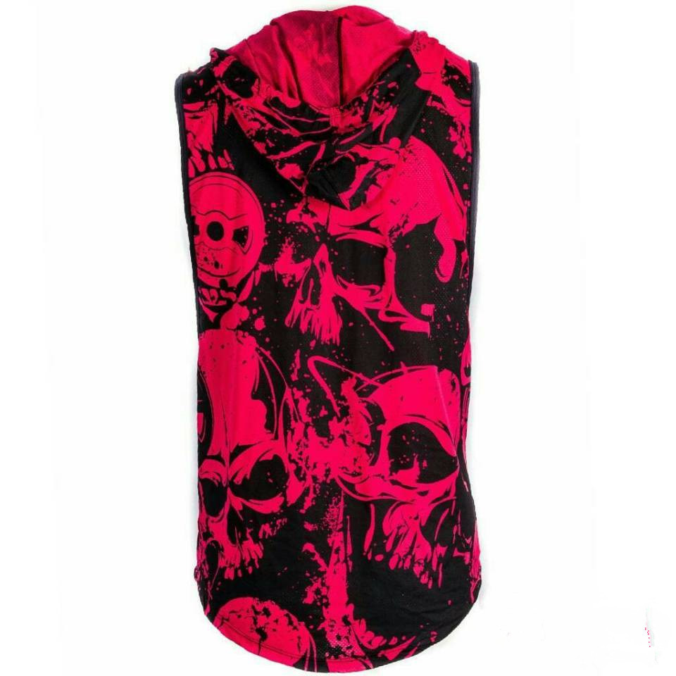 Summer Quick-Drying Waistcoat Fitness Hooded Vest