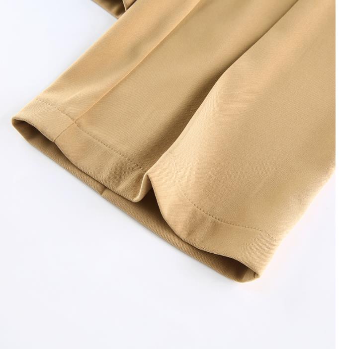 Women's Retro High Waist Slim Loose Casual Pants