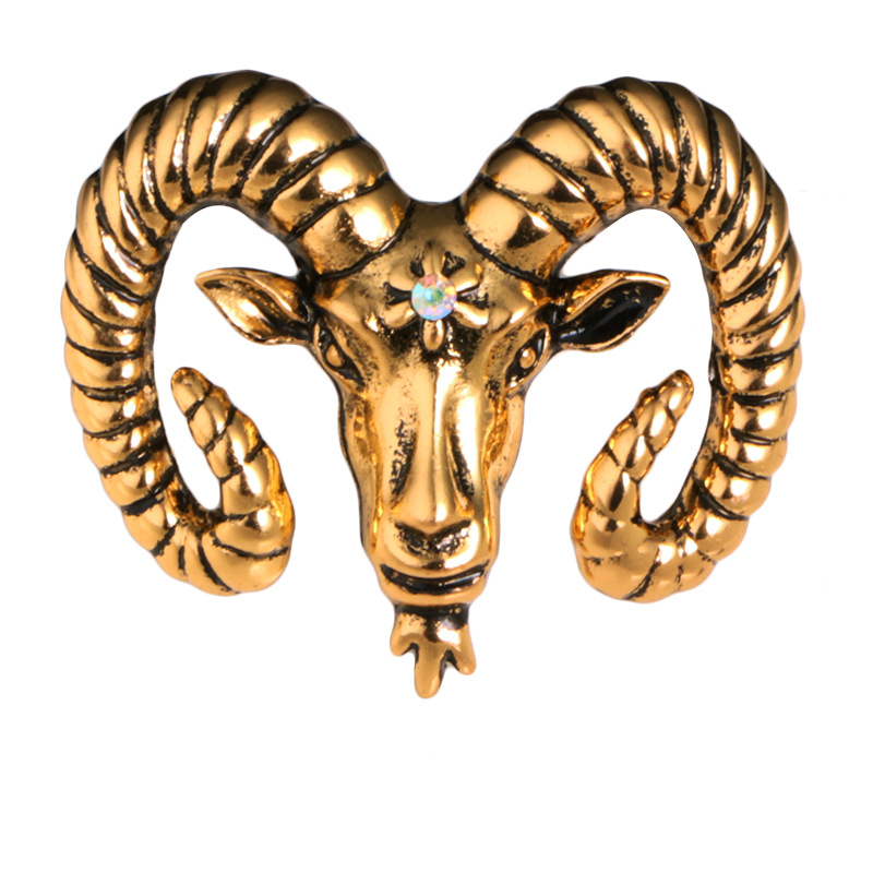 Goat Head Brooch, picture 4 of 5
