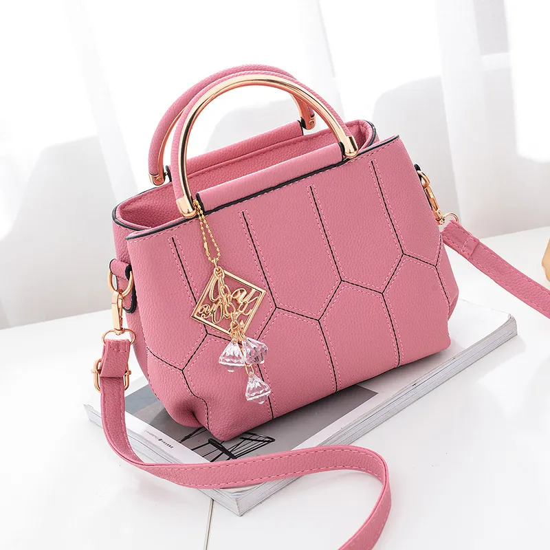 SHoulder Bag BagS For WoMen HandBag FaSHion CroSSBody Mini - Pink