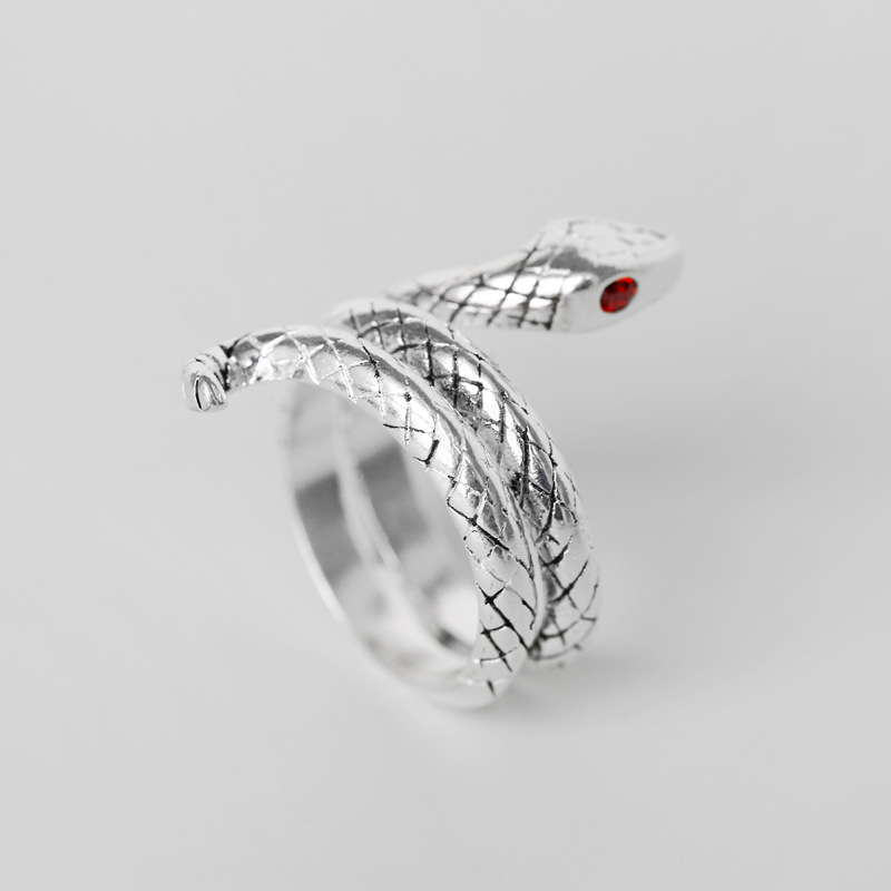 Sterling Silver Temperament Personality Female Ring