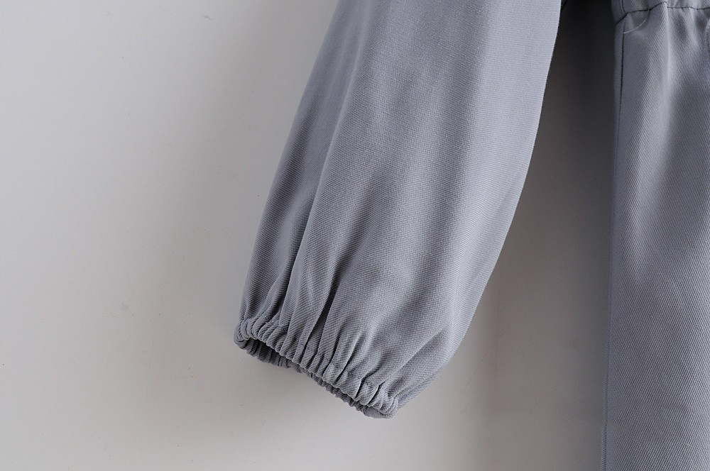 Dress Plus Size Fat MM Retro Fashion Lapel Waist Long Skirt Large Swing Skirt