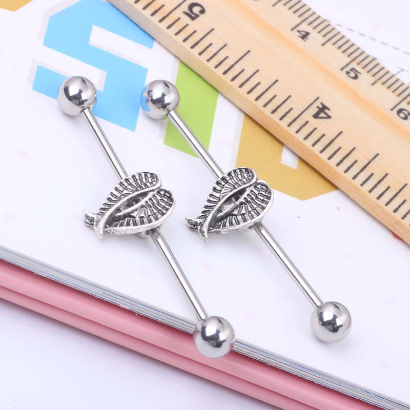 Wing Pole Industry Ear Studs Auricular Ectasia Earrings