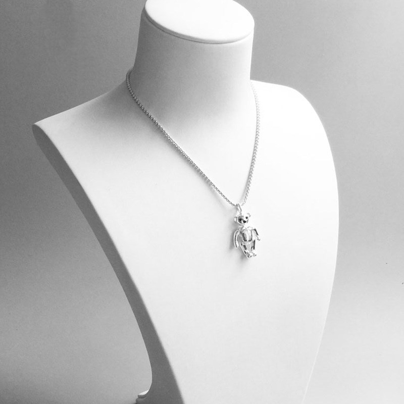 Sterling Silver Cute Pendant Female Suitable For Hanging Necklace Holder